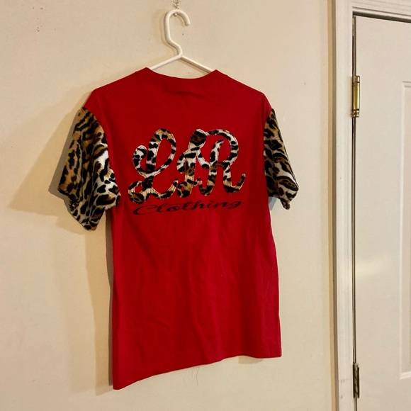 LIR Clothing t-shirt with leopard print - Picture 2 of 16